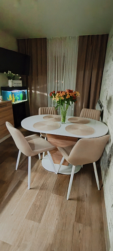 Комплект стульев Вейв 4 шт светло-серый / черный фото покупателя 186