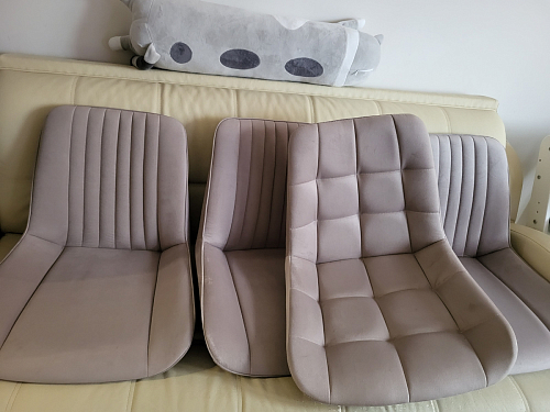 Стул на металлокаркасе Седа К кирпичный / черный фото покупателя 326