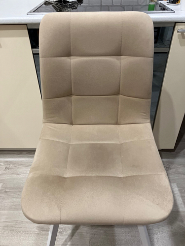 Стул на металлокаркасе Чилли зеленый / черный фото покупателя 979