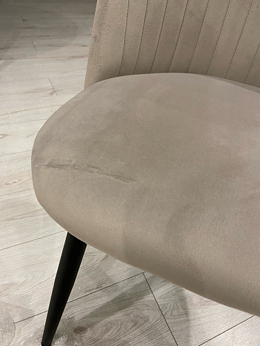 Стул на металлокаркасе Gabi 1 light blue / black / gold фото покупателя 662