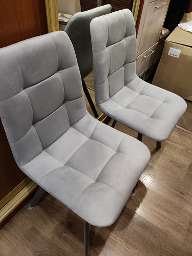 Стул на металлокаркасе Чилли горчичный / черный фото покупателя 1173