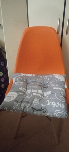 Стул Cindy Eames mod. 001 khaki / natural фото покупателя 57