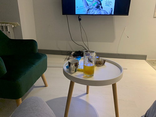 Журнальный стол Hof белый фото покупателя 6