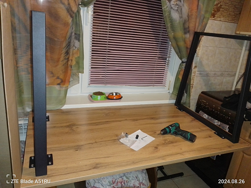 Деревянный стол Лота Лофт 120x75 дуб крафт табачный / черный матовый фото покупателя 445