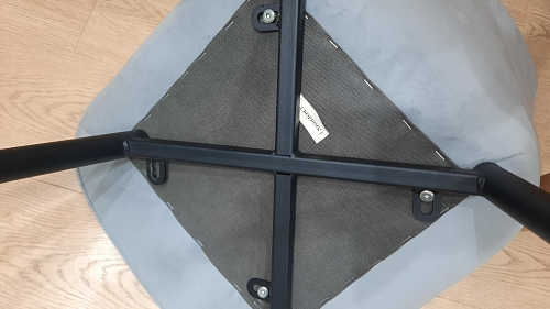 Стул на металлокаркасе Седа К кирпичный / черный фото покупателя 11