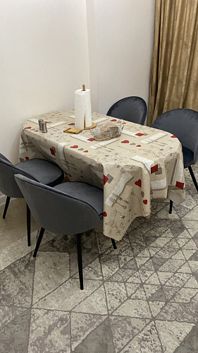 Стул на металлокаркасе Dodo blue фото покупателя 11