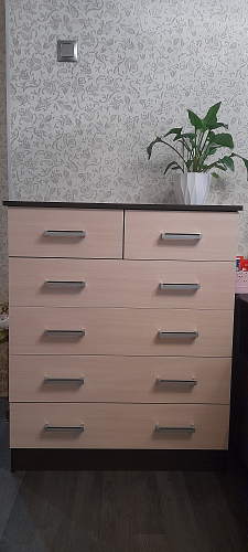 Комод Катрин 4 венге / дуб молочный фото покупателя 1