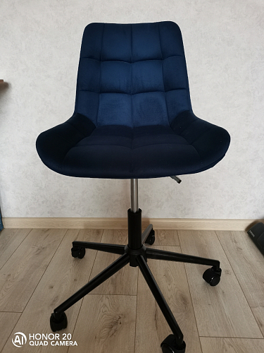 Компьютерное кресло Честер черный / зеленый фото покупателя 6