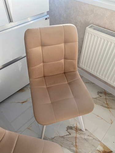 Комплект стульев Чилли 2 шт бежевый / черный фото покупателя 550