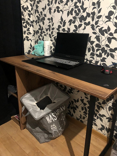 Письменный стол Челси Лофт дуб делано светлый / белый матовый фото покупателя 44