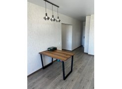 Стол Лота Лофт 140 25 мм юта / белый матовый фото покупателя 251