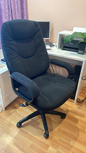 Компьютерное кресло Comfort lux серый фото покупателя 59