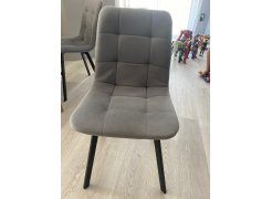 Стул на металлокаркасе Чилли розовый / черный каркас фото покупателя 346