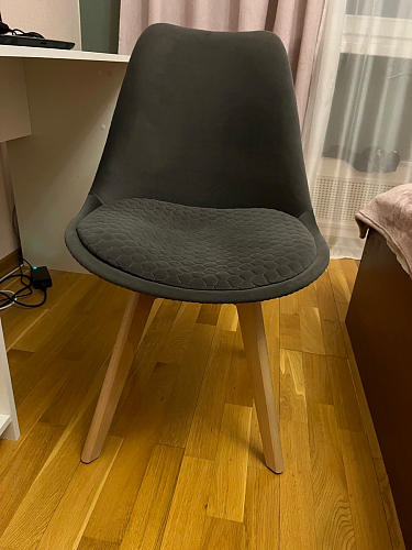 Деревянный стул Bonuss dark gray фото покупателя 89