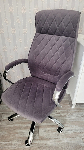 Компьютерное кресло Monte серое фото покупателя 7