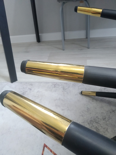 Стул на металлокаркасе Gabi gray / black фото покупателя 202