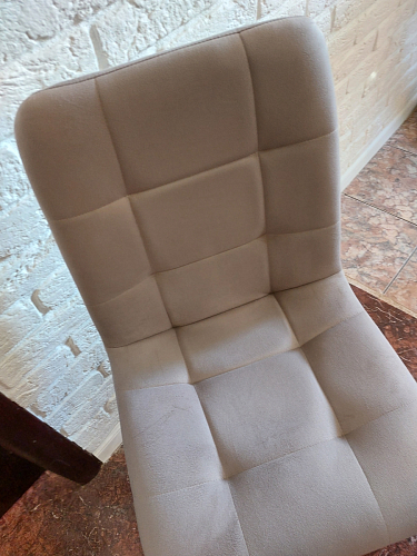 Стул на металлокаркасе Чилли К темно-серый (velutto 32) / черный фото покупателя 211