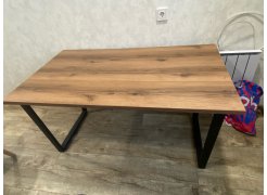 Стол Лота Лофт 140 25 мм юта / белый матовый фото покупателя 143