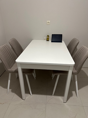 Стул на металлокаркасе Седа К латте / черный фото покупателя 172