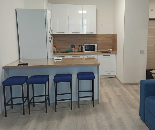 Барный стул Лофт линкольн белый / белый матовый фото покупателя 289