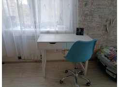 Компьютерное кресло Kolin с подушкой clear / white фото покупателя 189