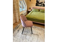 Стул на металлокаркасе Gabi 1 gray / black фото покупателя 181