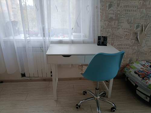 Компьютерное кресло Kolin с подушкой clear / white фото покупателя 189