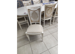 Деревянный стул Mariano линур блекл комби / слоновая кость фото покупателя 1