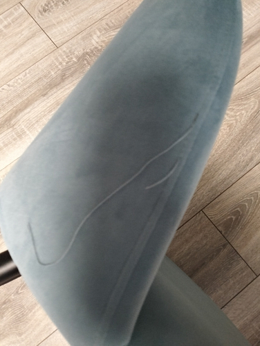 Стул на металлокаркасе Gabi wine red / black фото покупателя 766