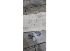 Стул на металлокаркасе Вейв П темно-серый / черный фото покупателя 331