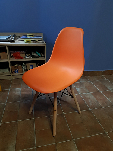 Пластиковый стул Eames PC-015 серый фото покупателя 86