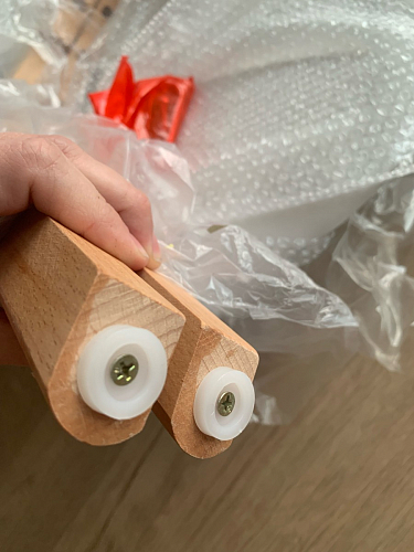 Деревянный стул Bonuss light gray / wood фото покупателя 97