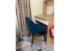 Стул на металлокаркасе Gabi blue / black фото покупателя 81