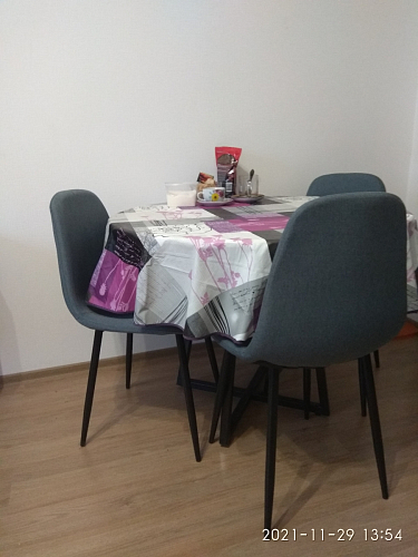 Стул на металлокаркасе Lilu 05 gray / white фото покупателя 41