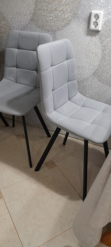 Стул на металлокаркасе Чилли зеленый / белый каркас фото покупателя 467