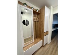 Модульная прихожая Молд комплектация 3 дуб крафт золотой / серый графит фото покупателя 6