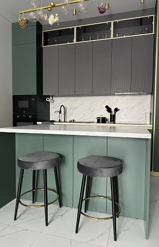 Барный стул Plato black fabric фото покупателя 23