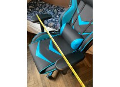 Компьютерное кресло Racer черное / оранжевое фото покупателя 147