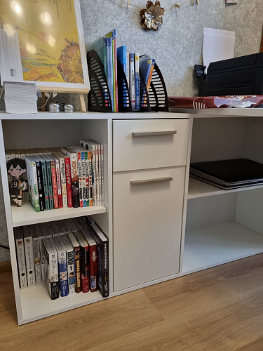 Письменный стол Лайт 03.245F белый гладкий 101 фото покупателя 58