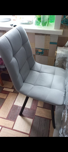 Стул на металлокаркасе Чилли бирюзовый / черный фото покупателя 1275