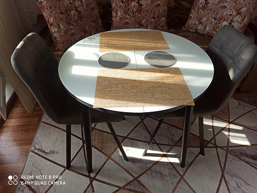 Стул на металлокаркасе Bruk light purple / white фото покупателя 3