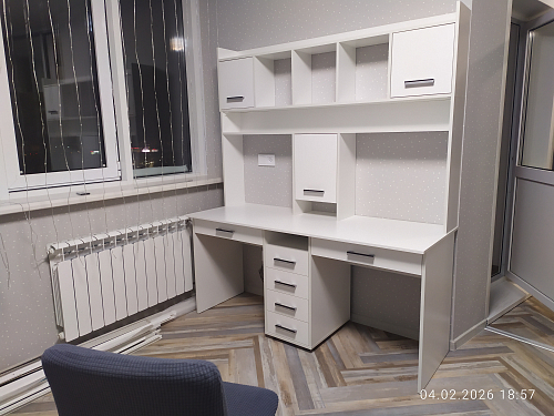 Письменный стол Остин-16Я белый фото покупателя 2