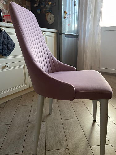 Стул на металлокаркасе Kora gray / black фото покупателя 6