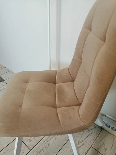 Комплект стульев Чилли 2 шт бежевый / черный фото покупателя 838