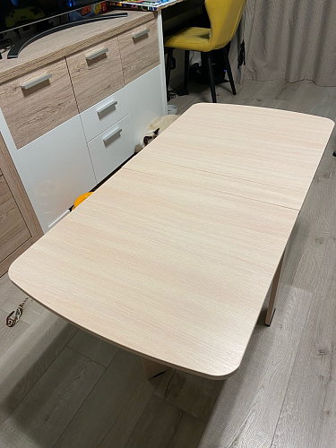 Стол-книжка СтК6 венге / дуб молочный высота 54 см фото покупателя 90