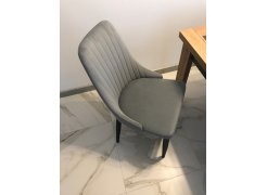 Стул на металлокаркасе Kora gray / black фото покупателя 132