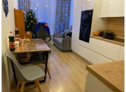 Деревянный стол Лота Лофт 120(160)х75 черный матовый / бетон светлый фото покупателя 33