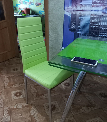 Стул на металлокаркасе DC2-001 purple фото покупателя 3