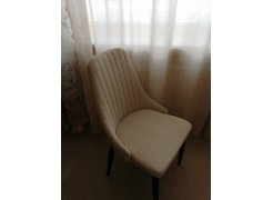 Стул на металлокаркасе Kora 1 light blue / white / black фото покупателя 15