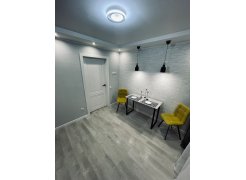 Стул на металлокаркасе Чилли синяя ткань / белый фото покупателя 314